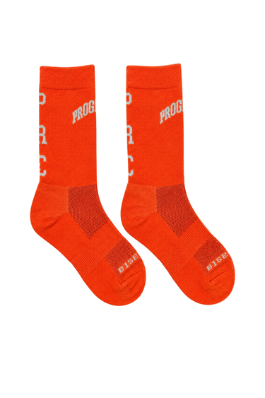 Progress Running Club Tech Socks - Neon Orange