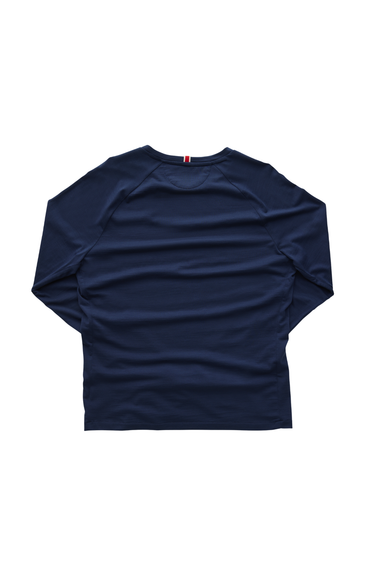 Tracksmith Harrier L/S T-Shirt - Navy