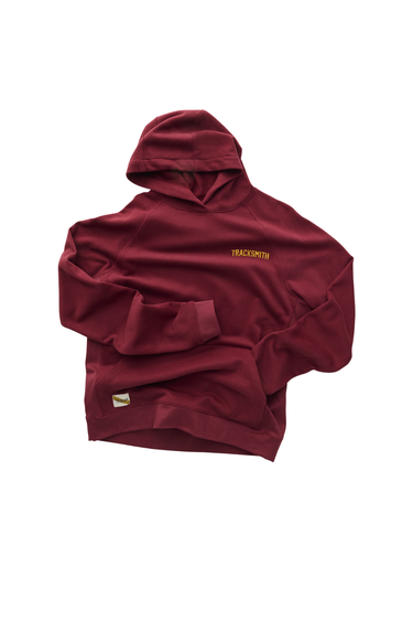 Tracksmith Trackhouse Midweight Sweatshirt - Cabernet