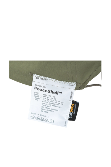 Satisfy Running PeaceShell™ Cordura® Trail Cap - Tea