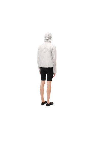 Optimistic Runners Packable Membrane Jacket - Cool Grey