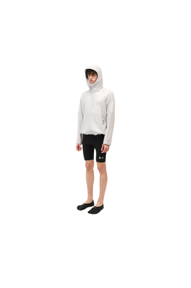 Optimistic Runners Packable Membrane Jacket - Cool Grey