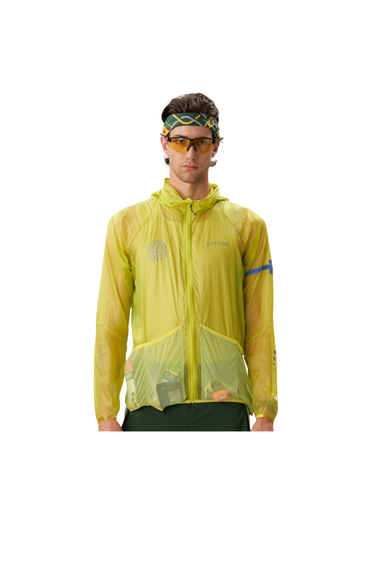 Uppervoid AEGIS S WINDBREAKER - Green/Yellow