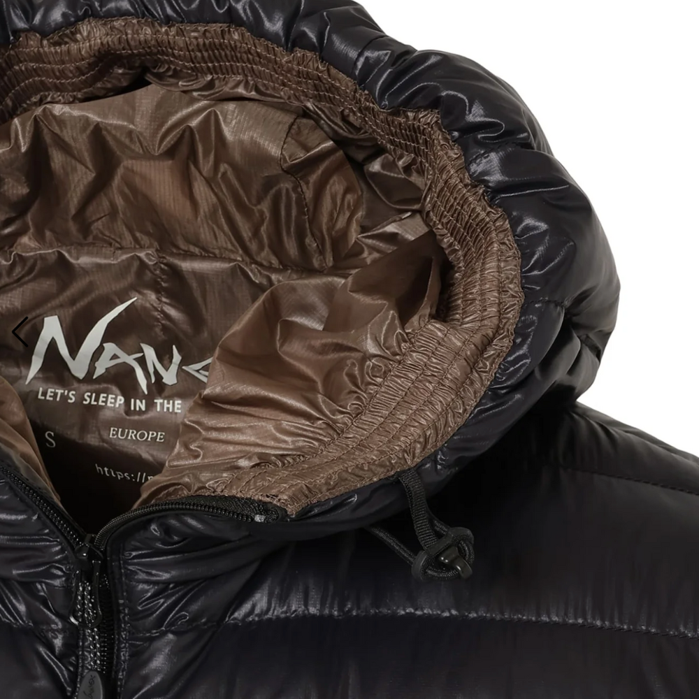 Nanga Utilight Packable Down Parka In Black