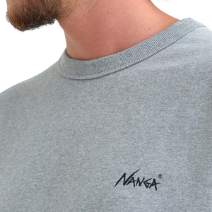 Nanga Eco Hybird 'Life Is A Journey' L/S T-Shirt In Grey