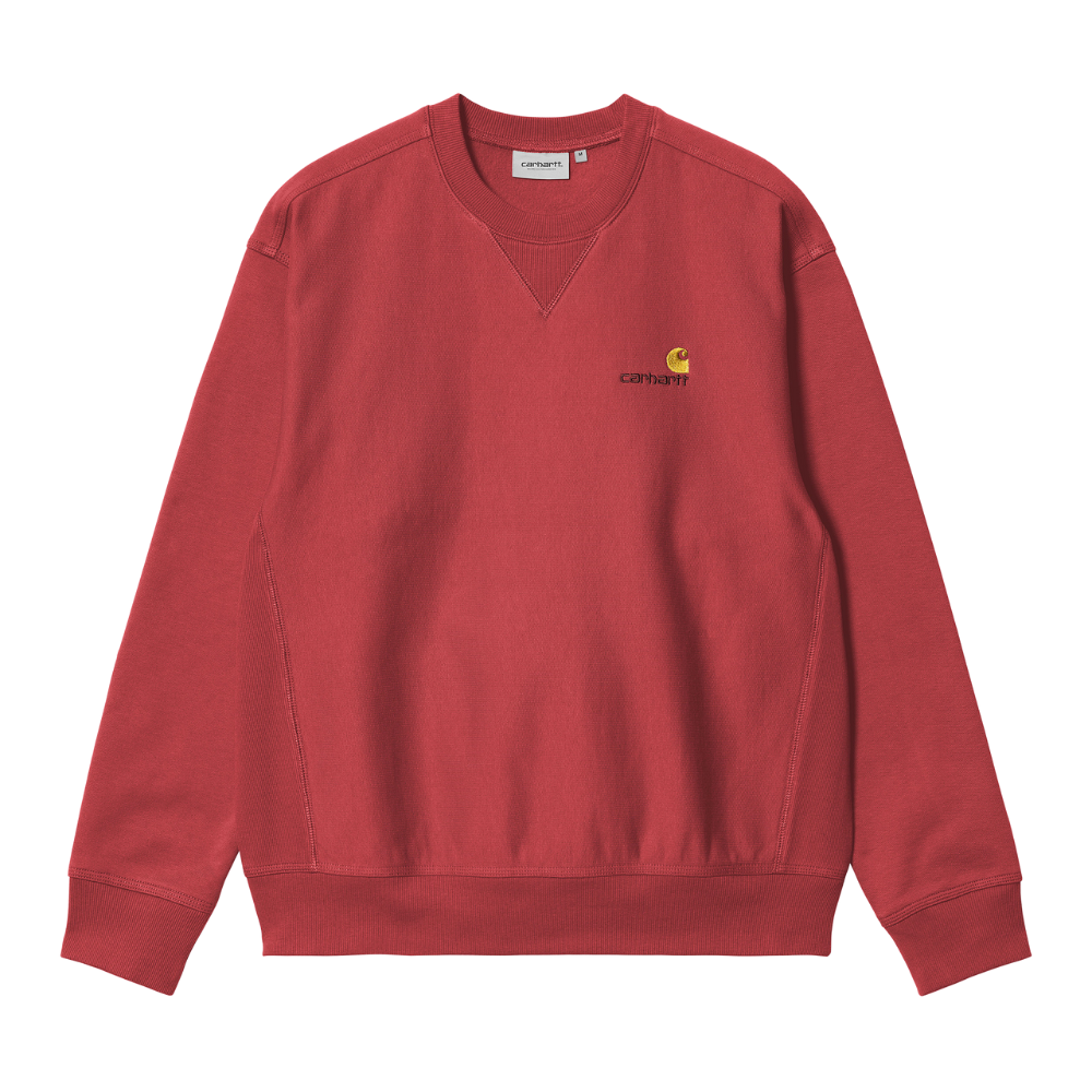 Carhartt wip american script sweatshirt online