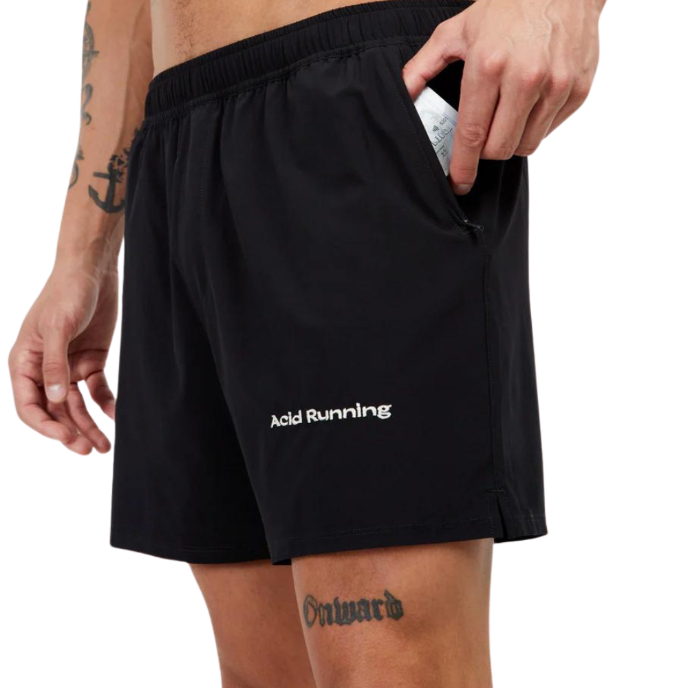 Acid Running Hybrid 2.0 Shorts In Black