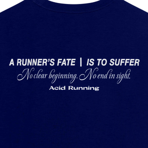 Acid Running 'Runners Fate' T-Shirt In Navy