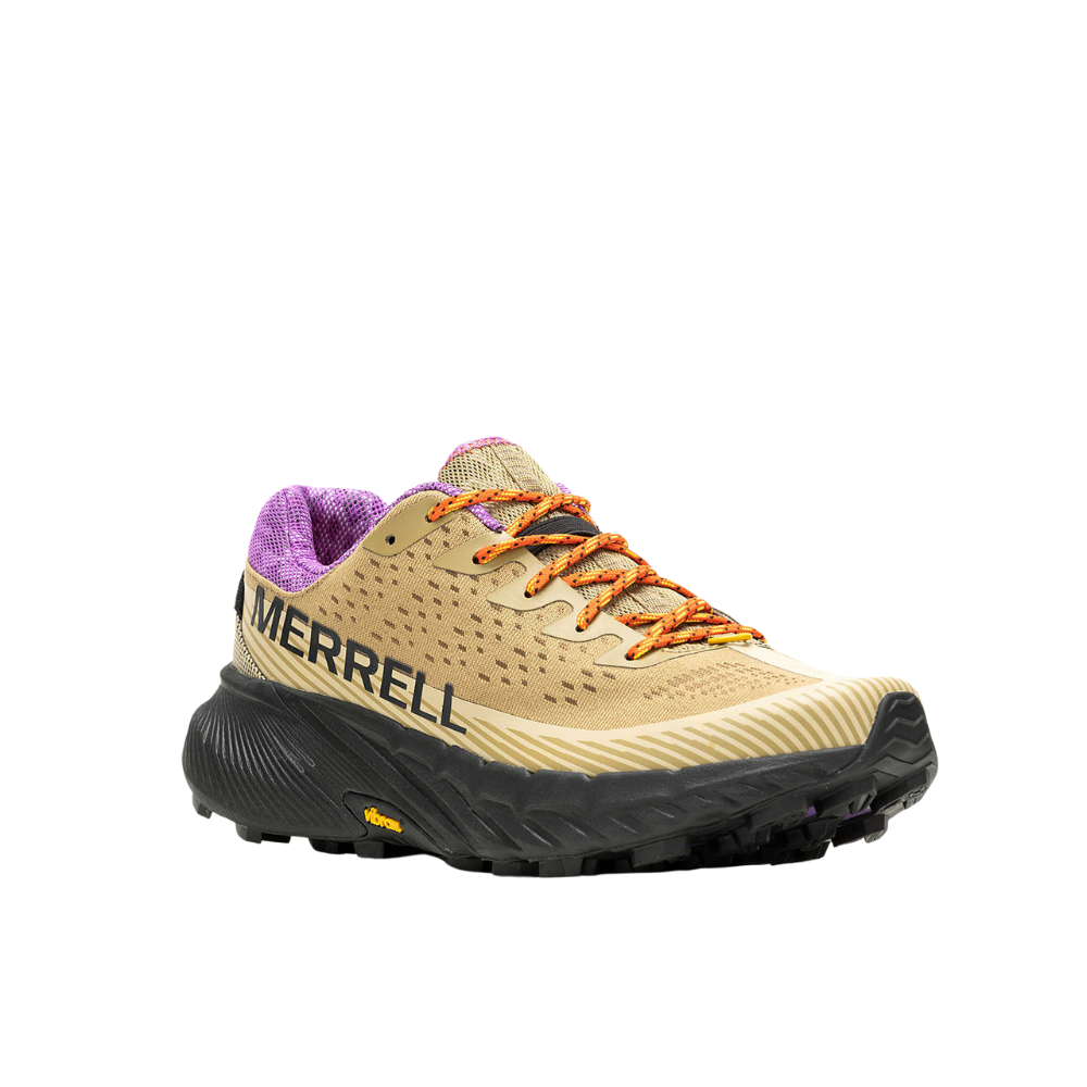 Merrell Agility Peak 5 In Khaki And Dewberry