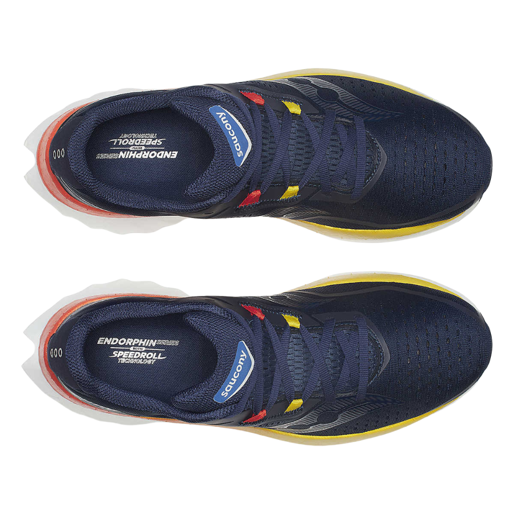 Saucony Endorphin Speed 4 In Navy And Spice