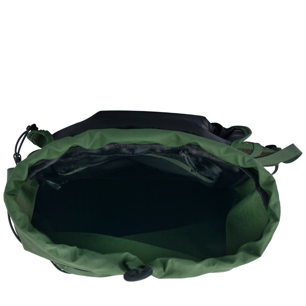 Elliker Wharfe Flap Over Backpack In Green