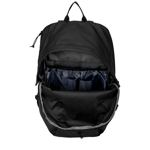 Elliker Kiln Hooded Zip Top Backpack In Black