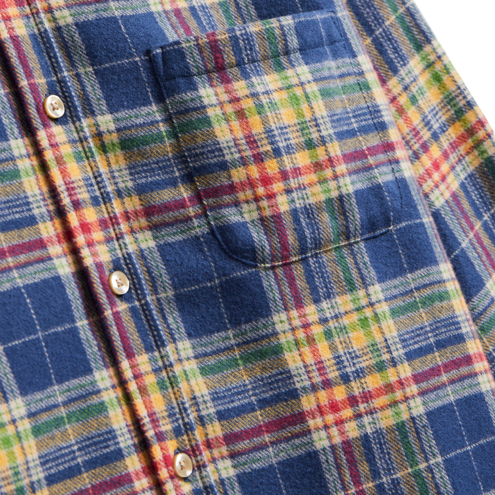 Portuguese Flannel Olissipo Shirt In Blue