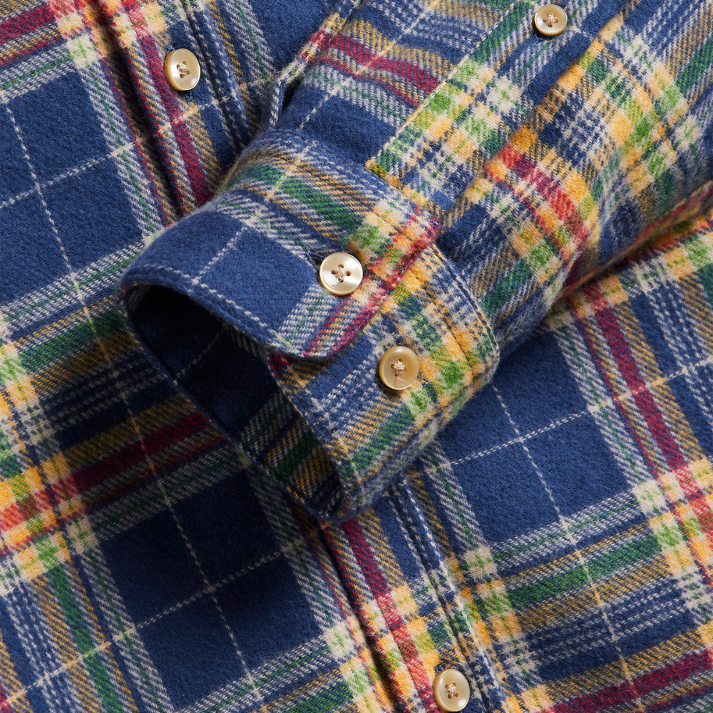 Portuguese Flannel Olissipo Shirt In Blue