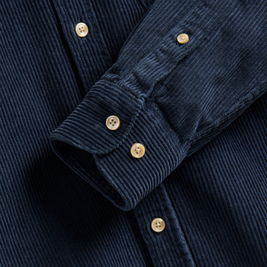 Portuguese Flannel Lobo Shirt In Navy