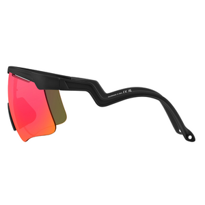 Alba Optics Delta Black VZUM glasses in Lava