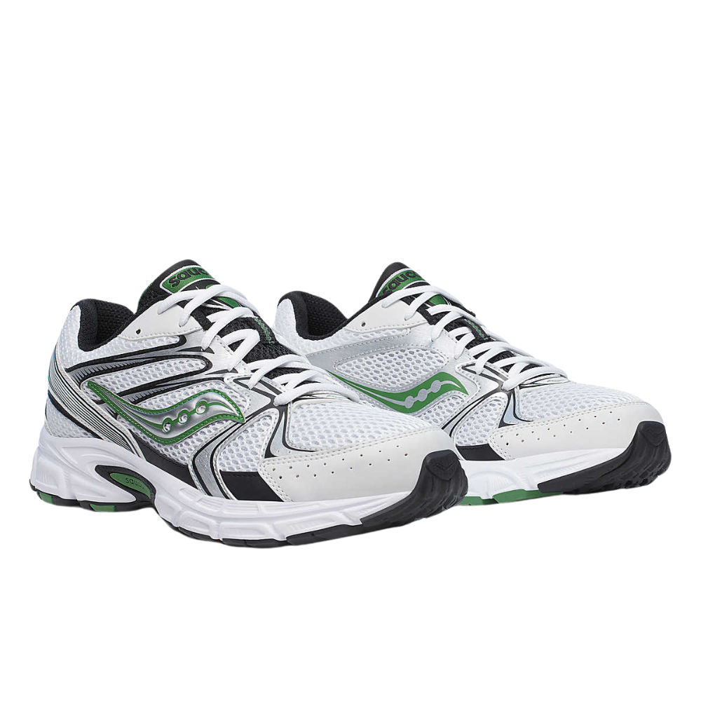 Saucony Grid Ride Millenium In White and Green