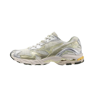 Mizuno Waverider 10 In snow white white jade desert sage Progress Running Club