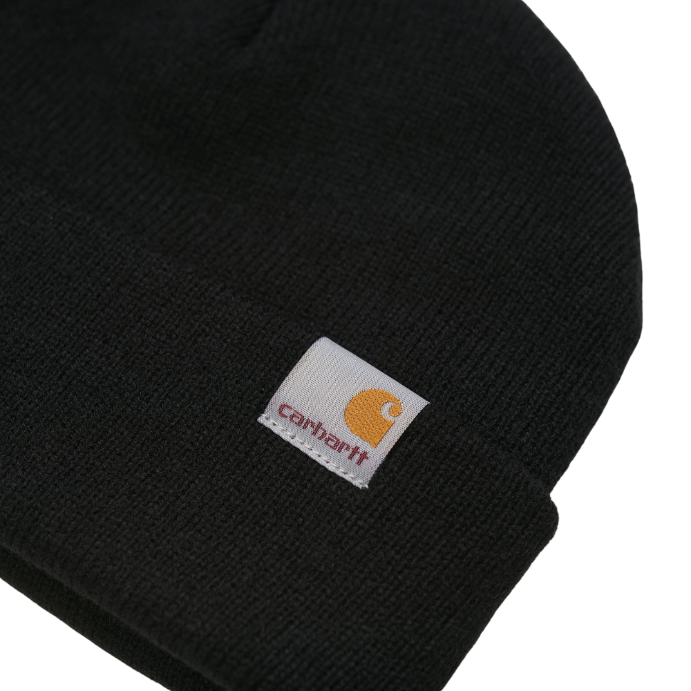 Carhartt WIP Stratus Beanie Low In Black Progress Running Club