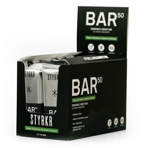 STYRKR BAR50 Apple, Cinnamon And Caramel Energy Bar