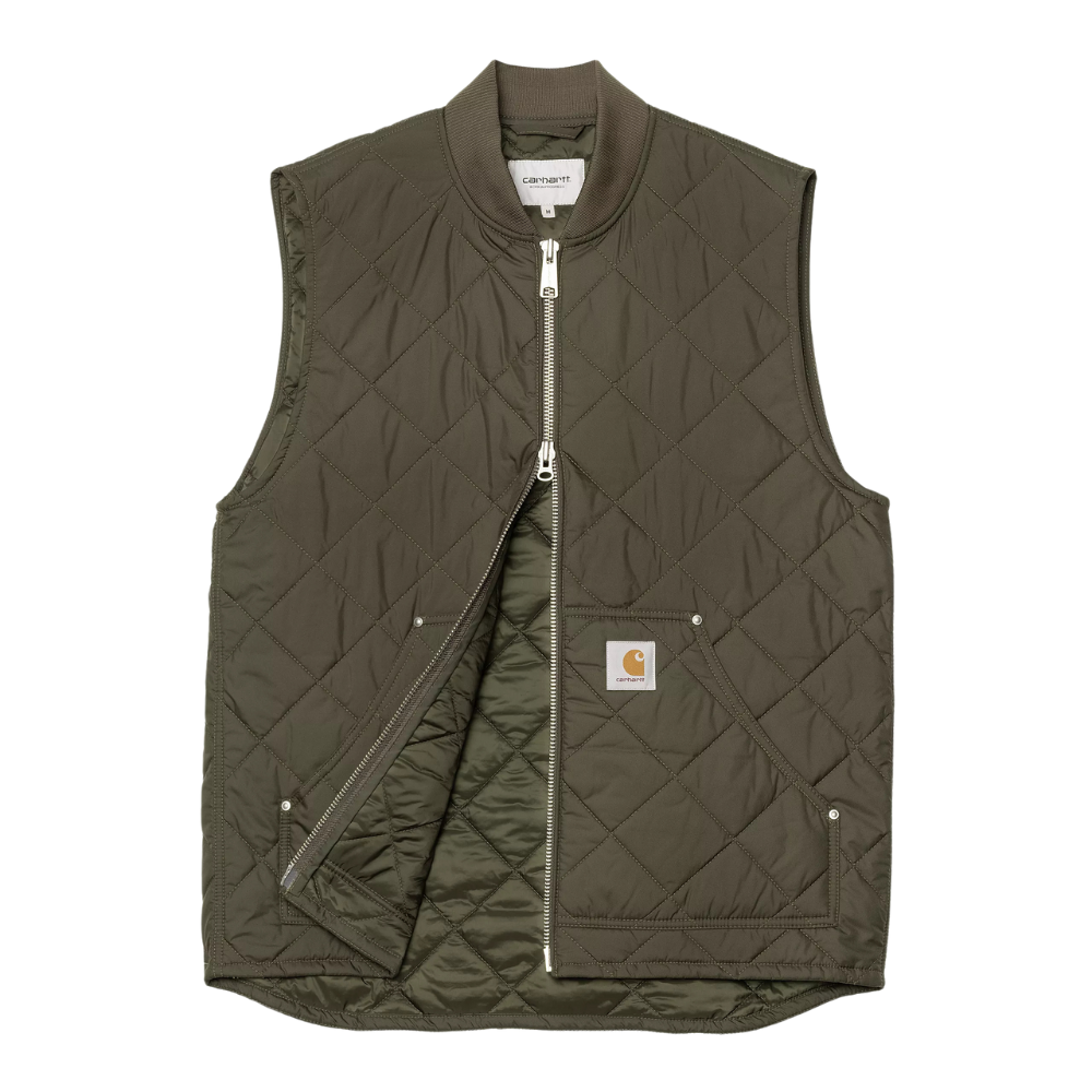 Carhartt WIP Myton Liner Vest In Office Green