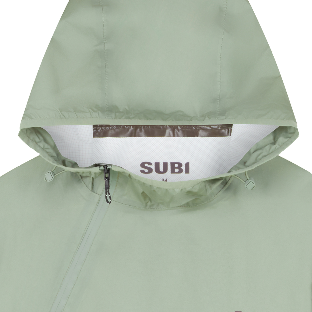 Subi Running All Weather Anorak In Sage