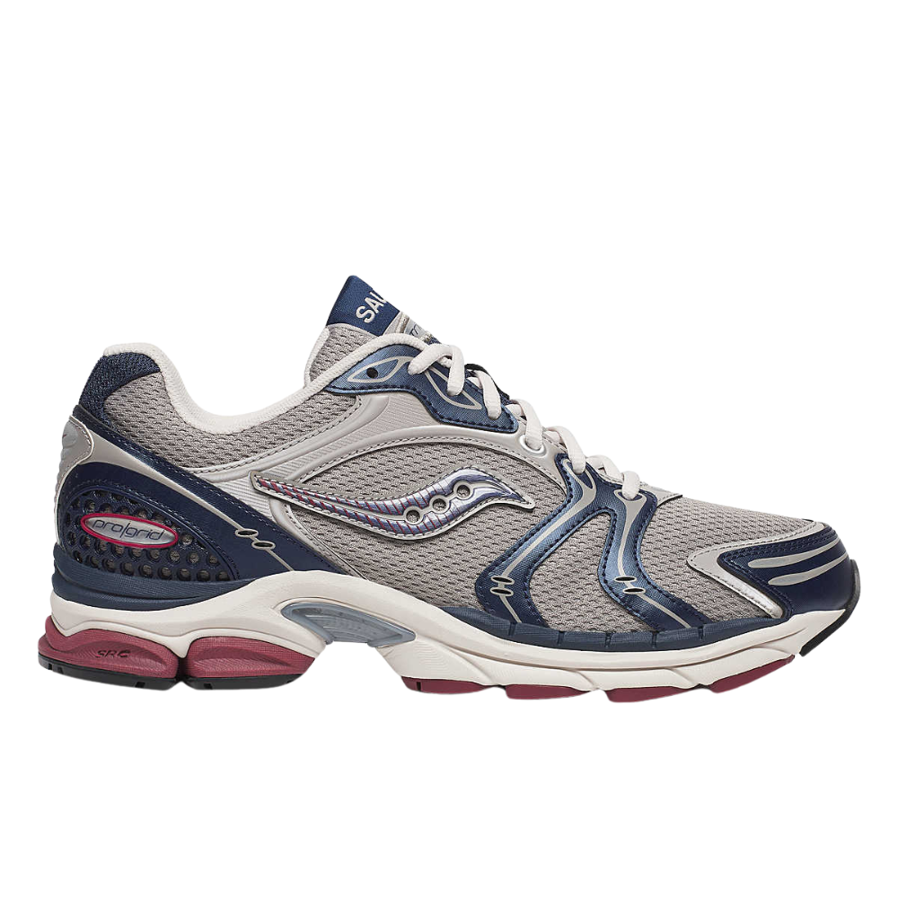 Saucony ProGrid 4 CS In Moon And Navy Progress Running Club