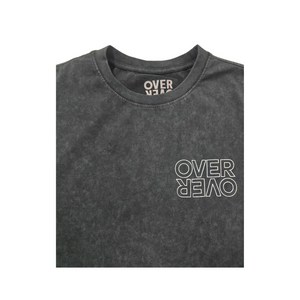 Over Over Easy S/S Run the World T-Shirt in Black