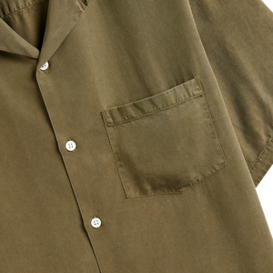 Portuguese Flannel Dogtown Shirt in Olive