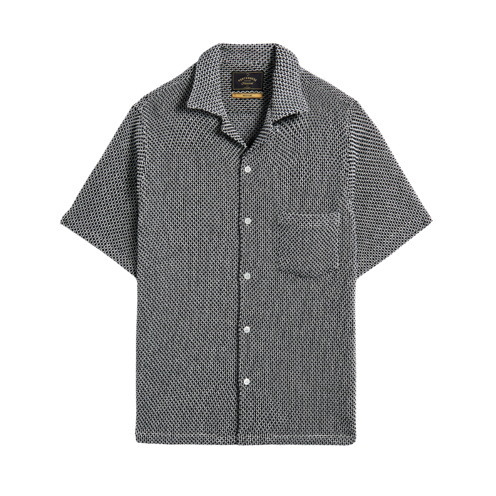 Portuguese Flannel Agora Knit in Black