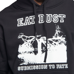 Eat Dust Submission To Fate Hoodie in Black