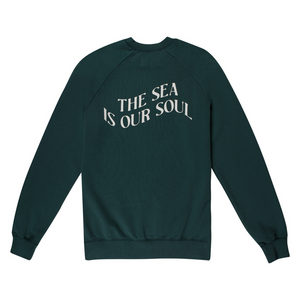 La Paz Cunha Print Sweatshirt in Soul Sea Moss