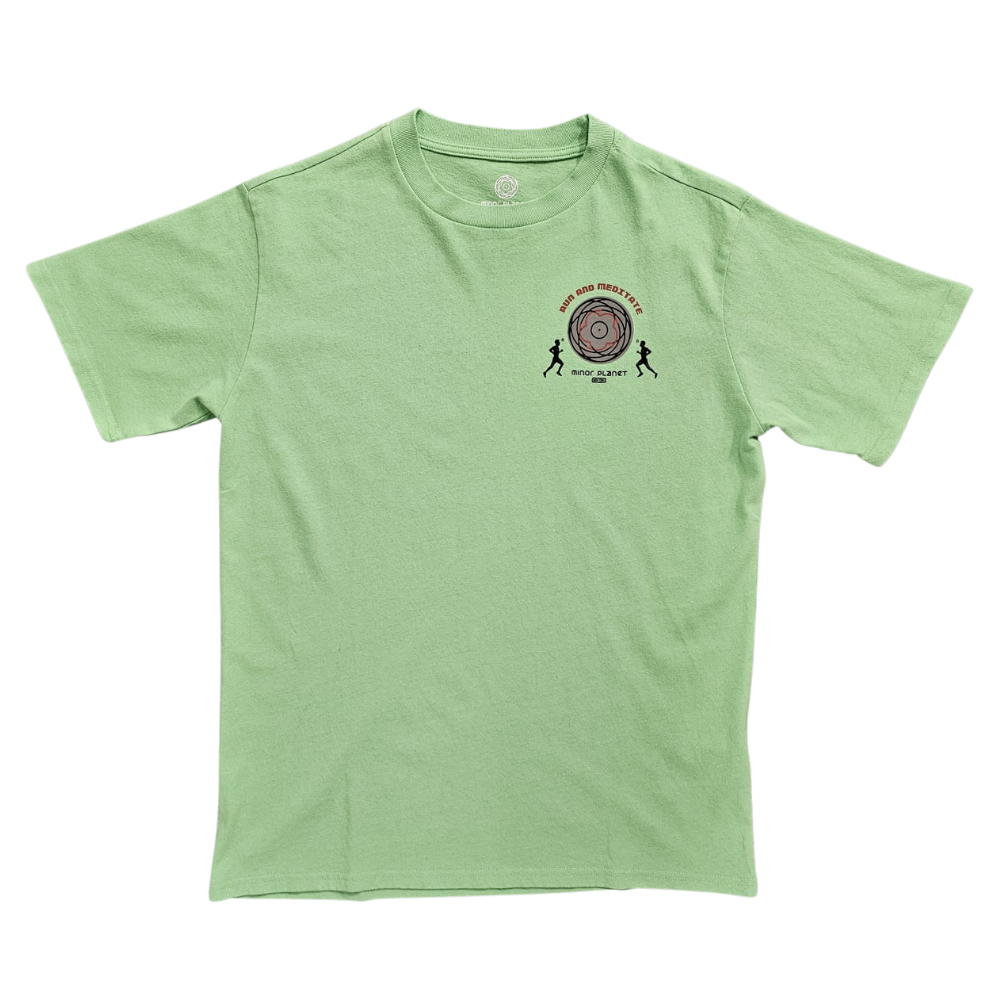 Minor Planet Inner Space Short Sleeve T-Shirt in Bright Green