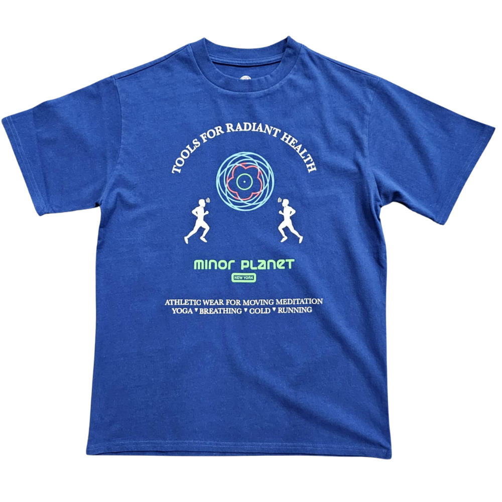 Minor Planet Tools Short Sleeve T-Shirt in Blue