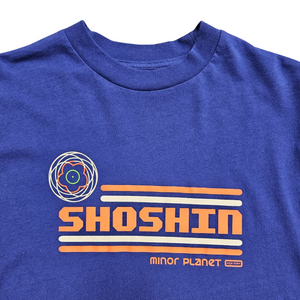 Minor Planet Shoshin Long Sleeve T-Shirt in Blue
