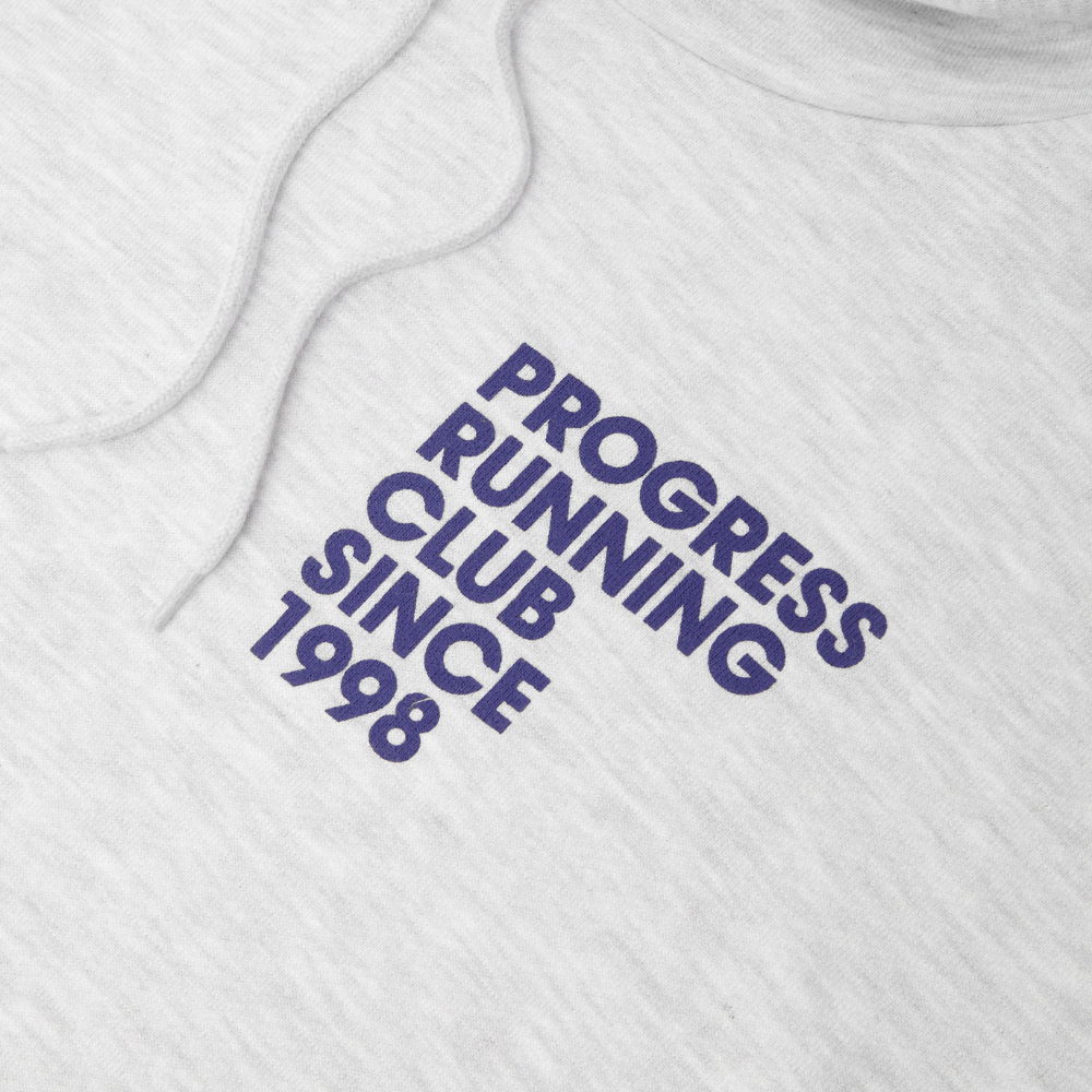 Progress Running Club 'Since 1998' Hoodie In Ash Heather