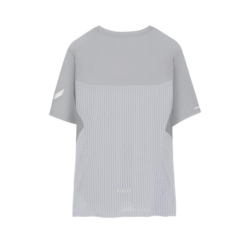 Soar Running Hot Weather T-Shirt In Grey