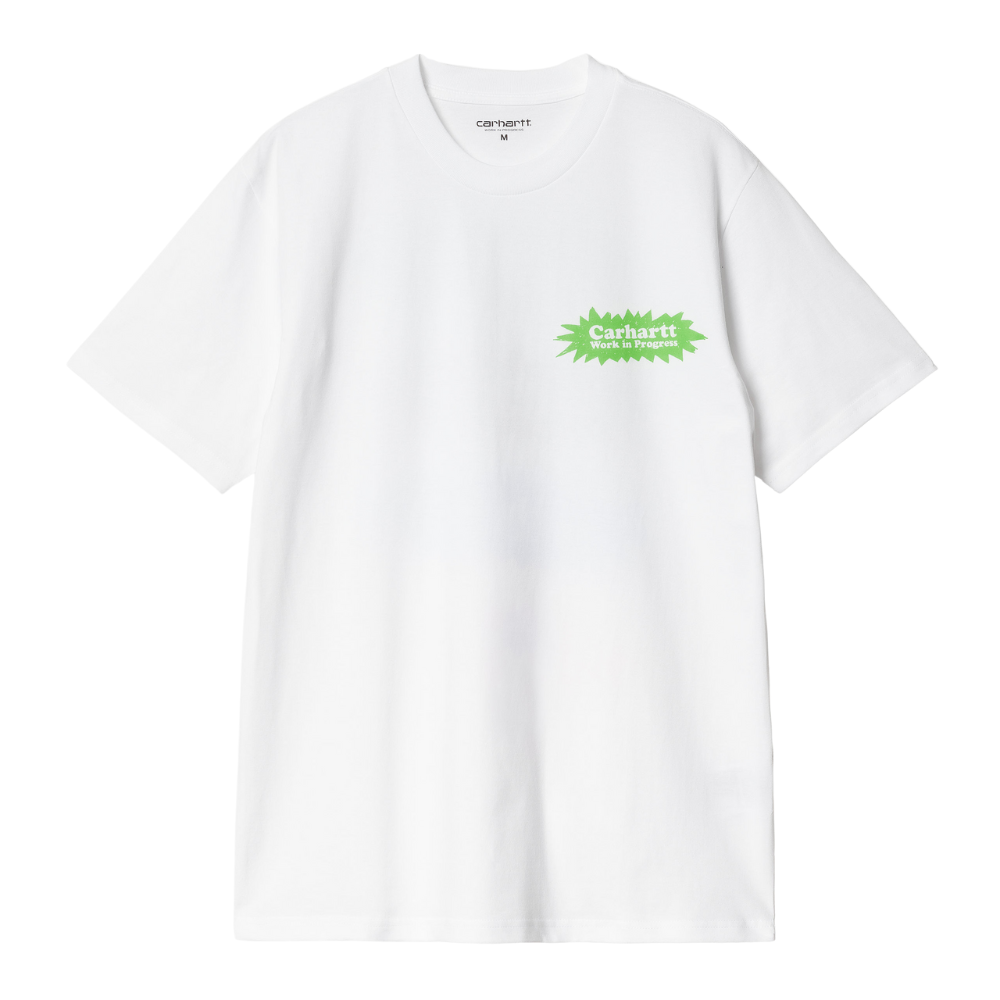 Carhartt WIP Bam Tee Shirt In White