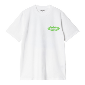 Carhartt WIP Bam Tee Shirt In White