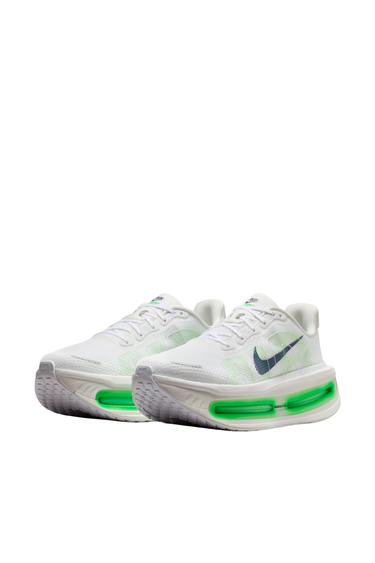 Nike Vomero Premium Road Running Shoes - White/Midnight Navy-Green Spark