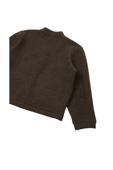 Universal Works Wool Fleece Cardigan - Cacao