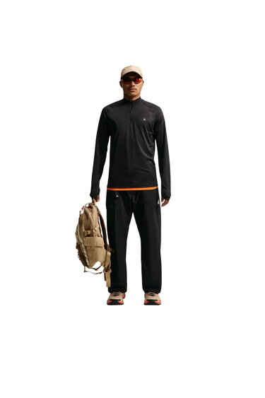 Nike ACG Wildsee Dri-FIT 1/4-Zip Long-Sleeve Hiking Top - Black/Summit White