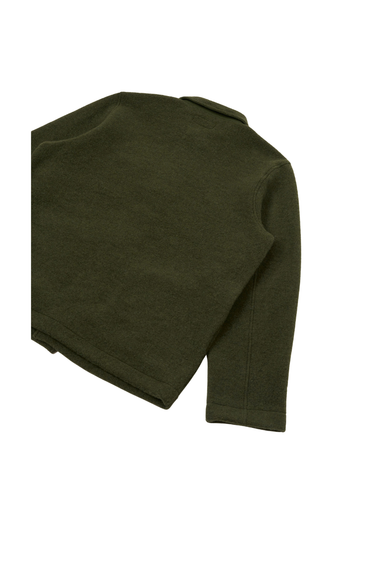 Universal Works Wool Fleece Field Jacket - Olive