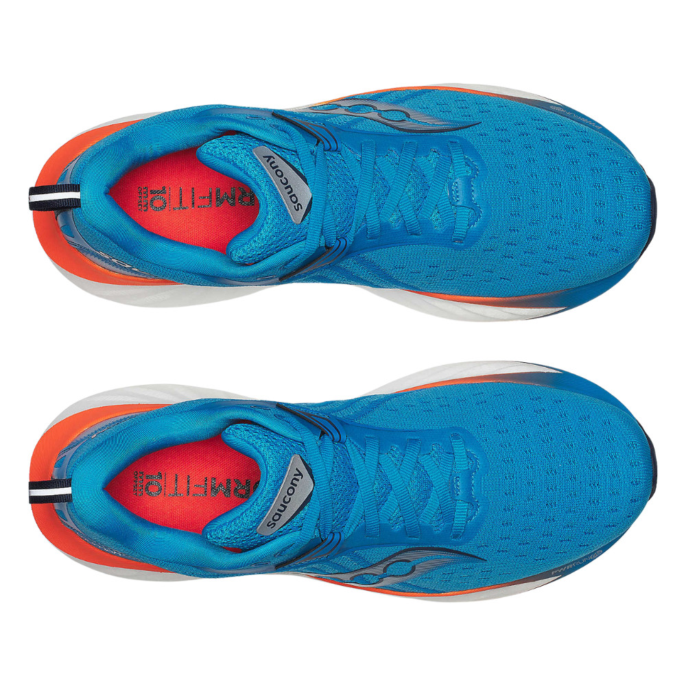 Saucony Triumph 22 In Viziblue And Pepper