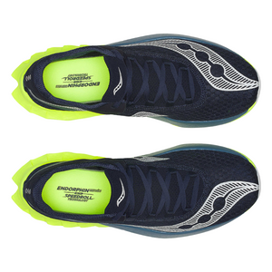 Saucony Endorphin Pro 4 In Navy And Citron